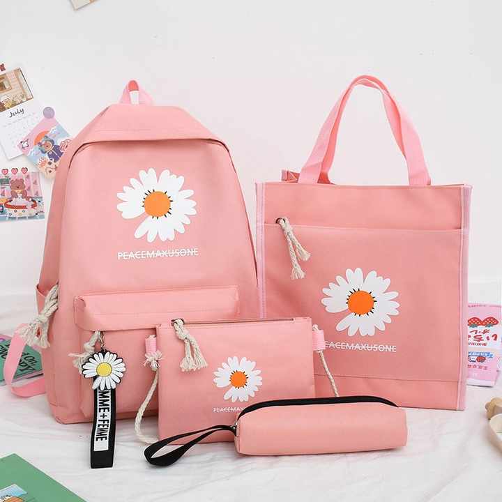 GIrl School Backpack_Pink