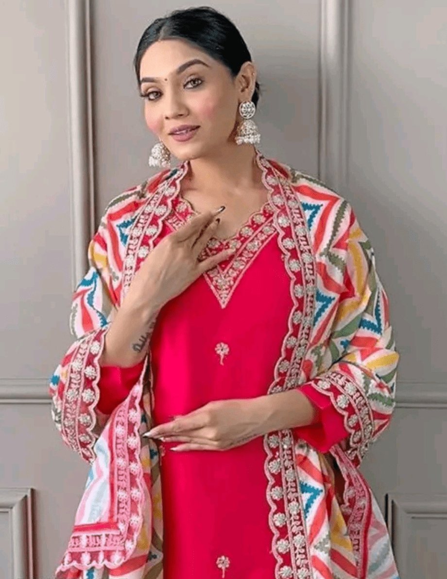 Kurta Pant Dupatta Set
