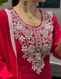 Kurta Pant & Dupatta Set