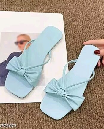Light Blue Fashionate Women Flats