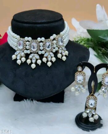 CHOKER SET (White)